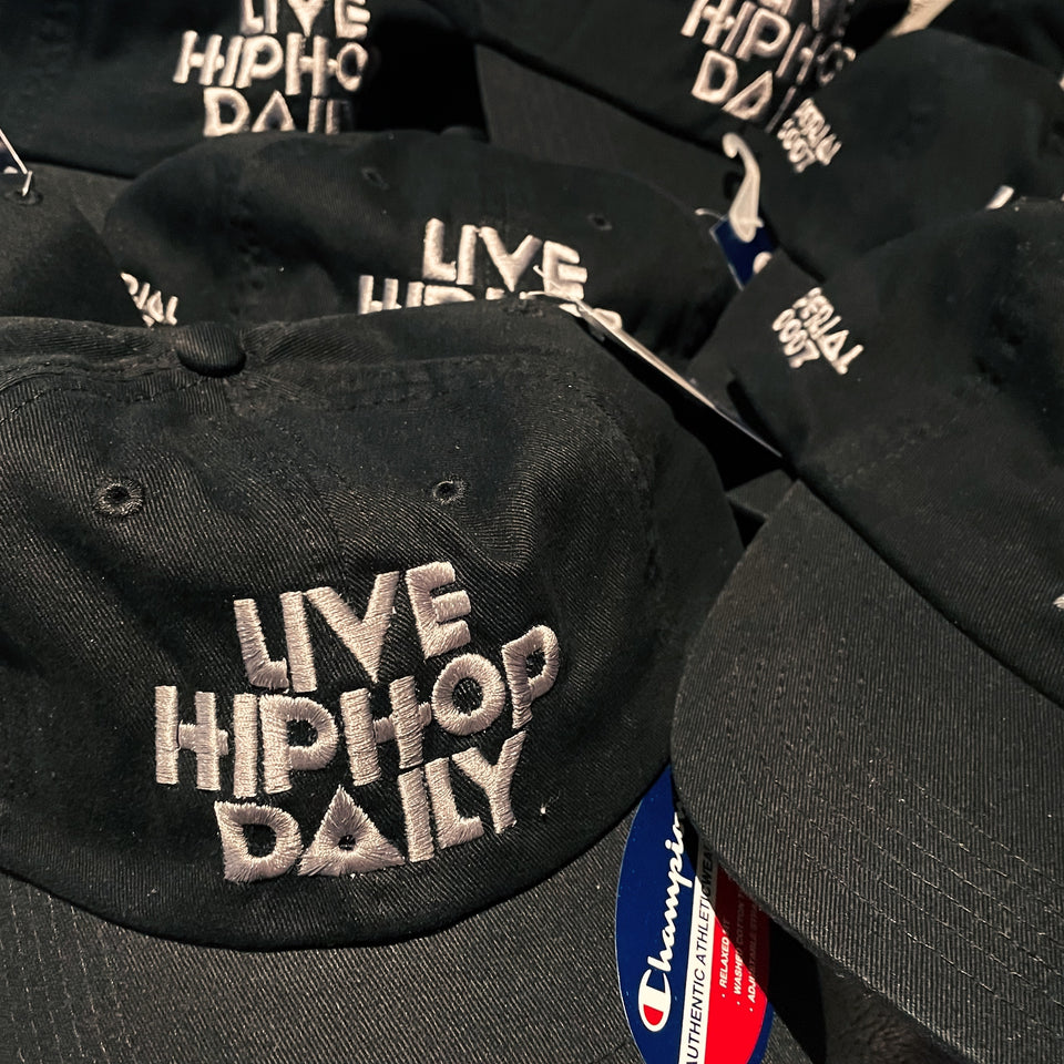 livehiphopdaily dad hats by champion